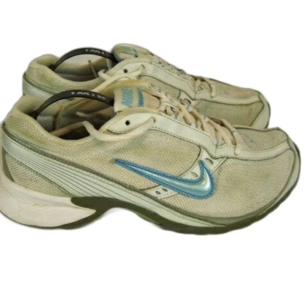 Womans Nike Air Alate  White Mesh Running Athletic Shoes Sneakers sz 8.5